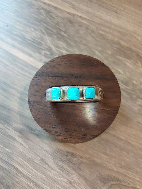Authentic Kingman Turquoise Ring