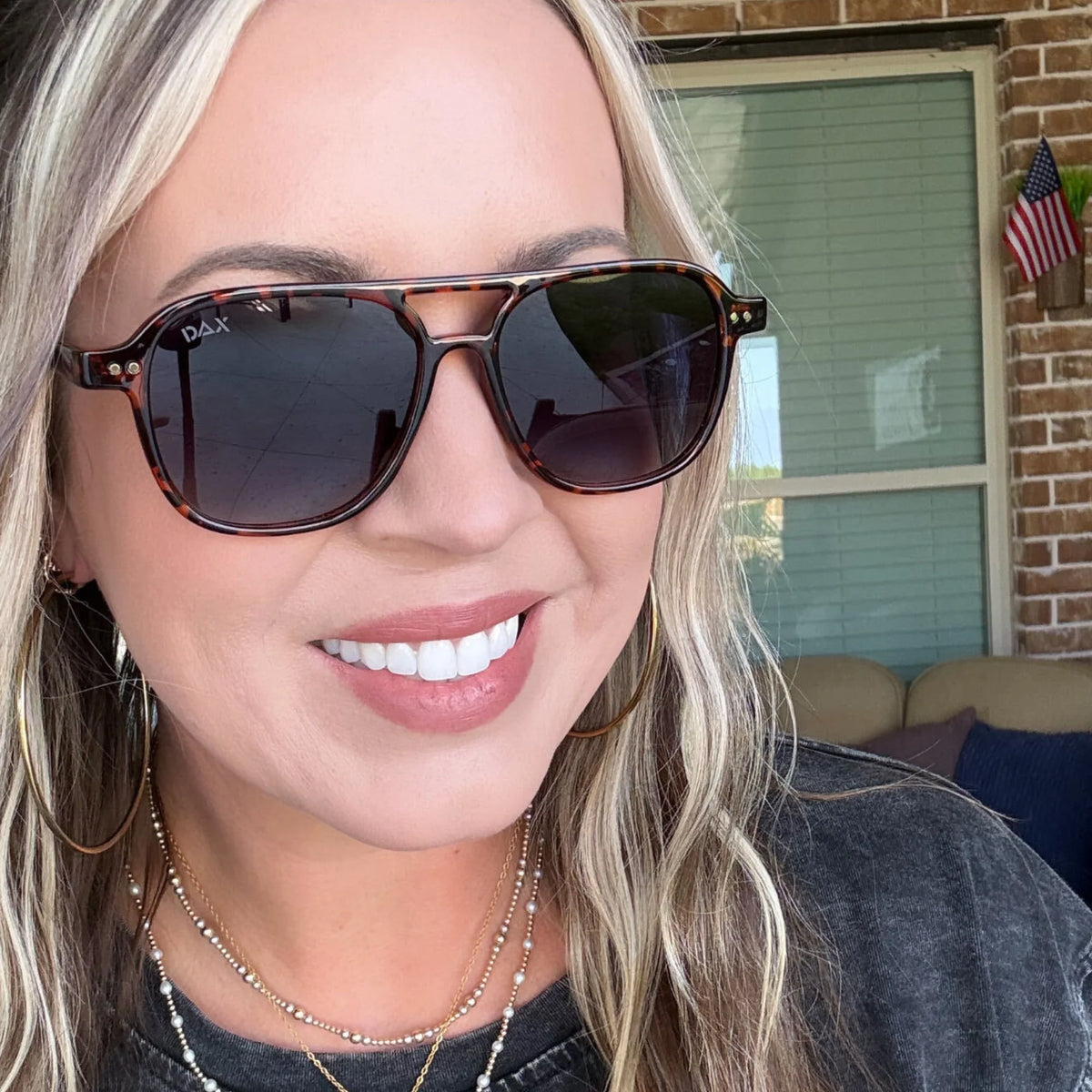 DAX Briggs Aviator Sunglasses