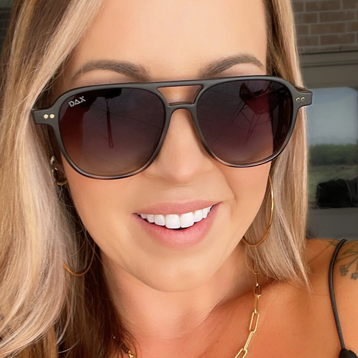 DAX Briggs Aviator Sunglasses