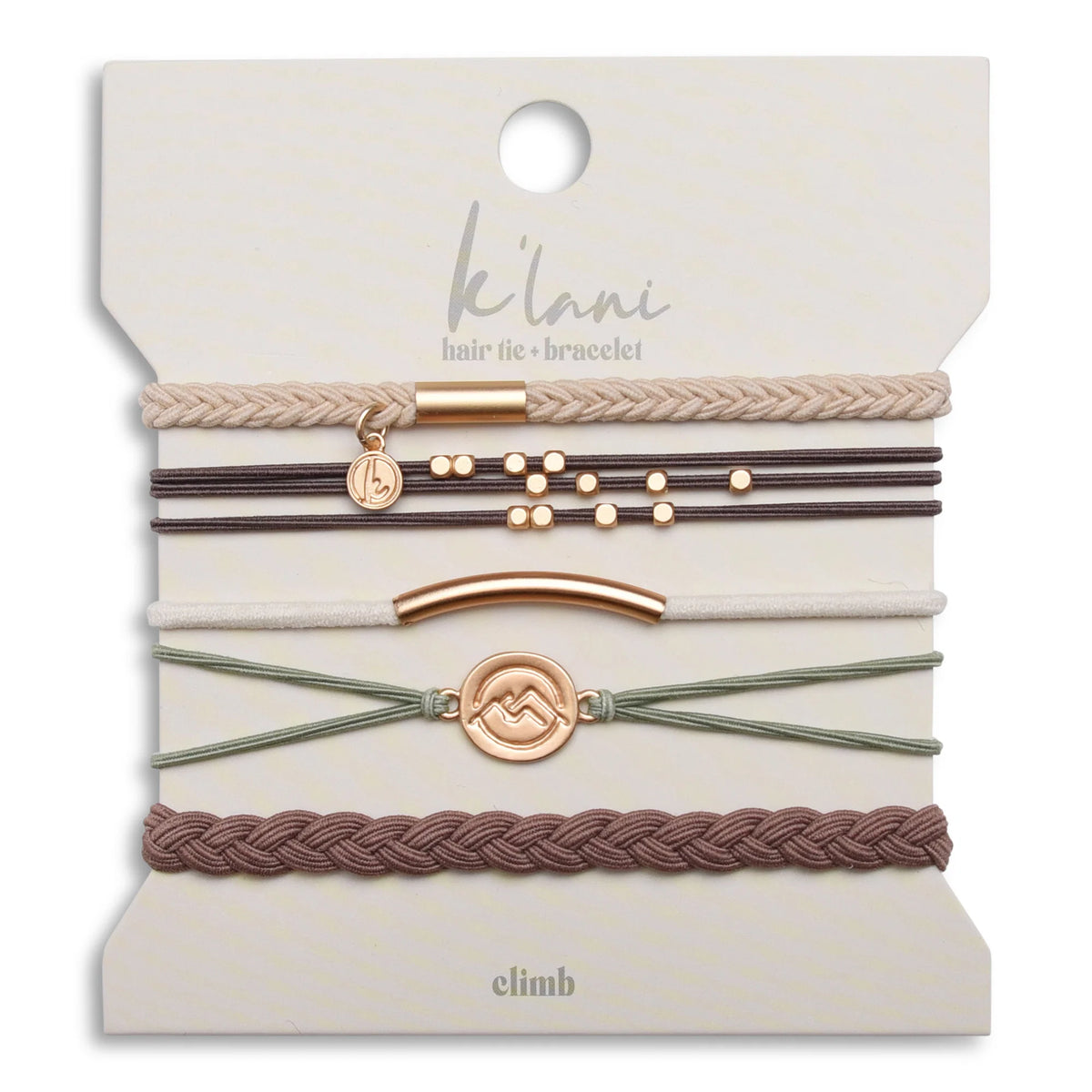 K'lani Climb Bracelet Hair Tie Set