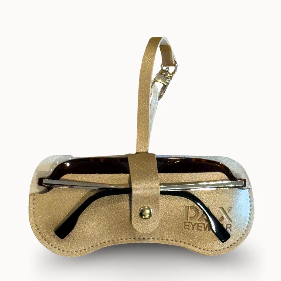 DAX Eyewear Clutch in Gold