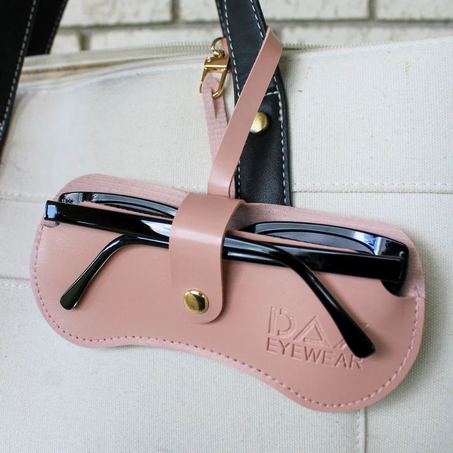 DAX Eyewear Clutch in Light Pink