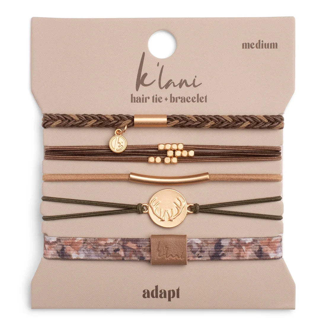 K'lani Adapt Bracelet Hair Tie Set