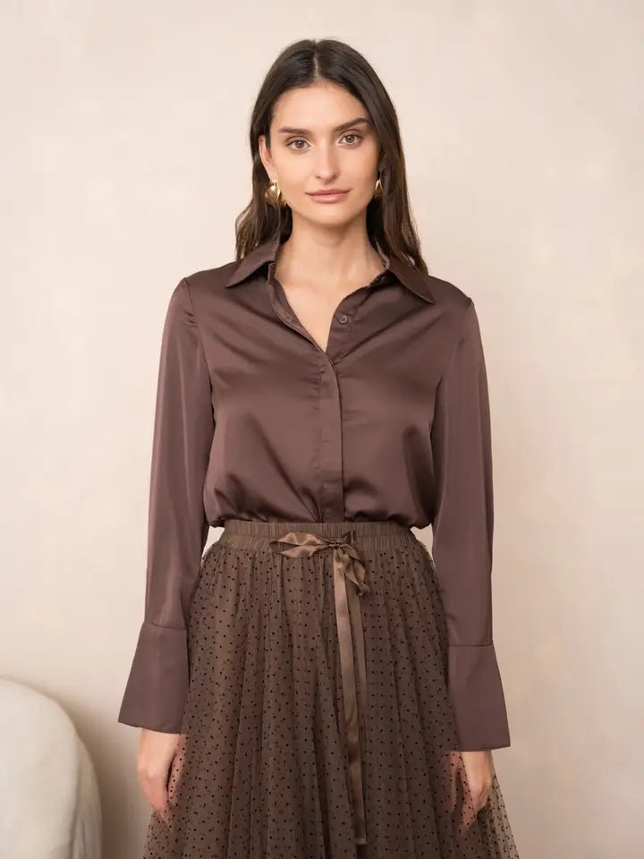 Paris Satin Shirt