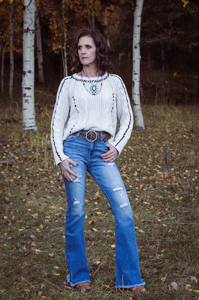 Rhythm High Rise Flare Jeans