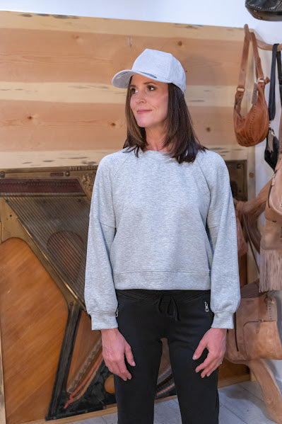 Solid Crewneck UltraComfy Short Top