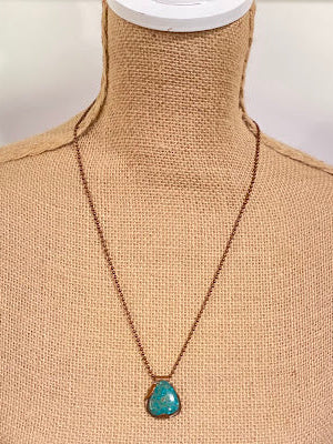 Dallison Royston Turquoise Copper Necklace