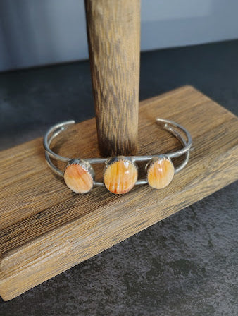 Elton James Spiny Oyster Sterling Bracelet