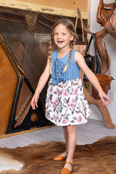 Shea Baby Cactus Floral Dress