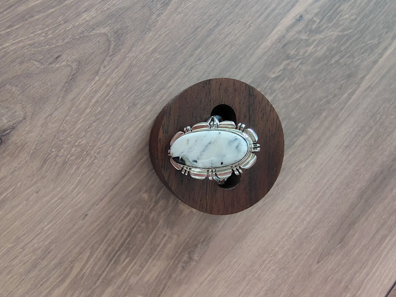 Authentic White Buffalo Ring