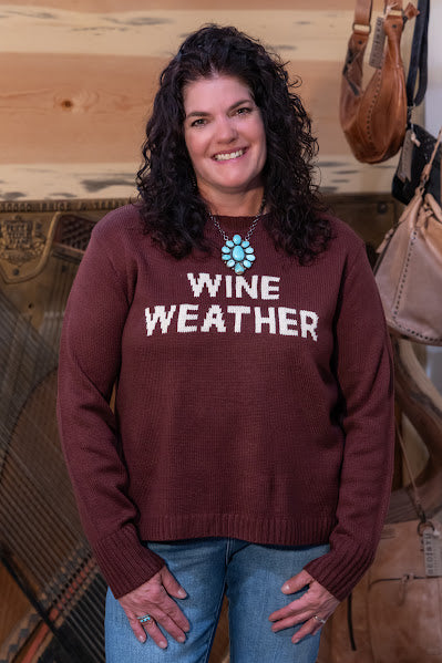 Panache Wine Weather Sweater